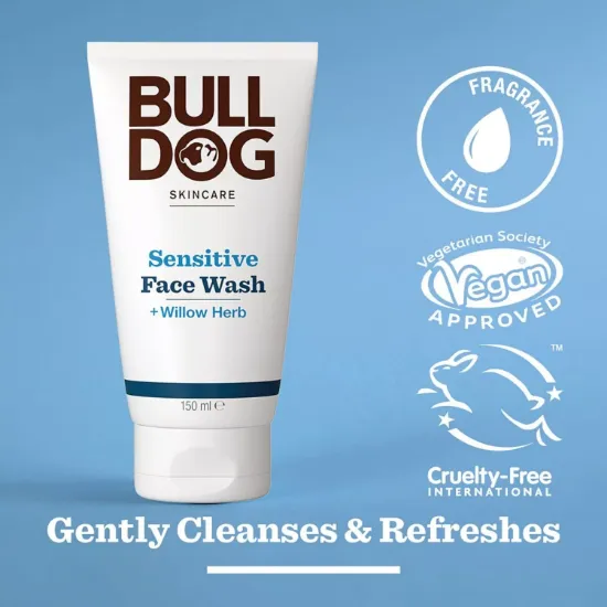 Picture of BULLDOG FACE WASH SENSITIVE 150ML