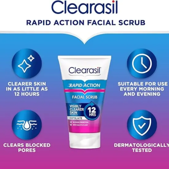 Picture of CLEARASIL ULTRA RAPID ACTION SCRUB 125ML