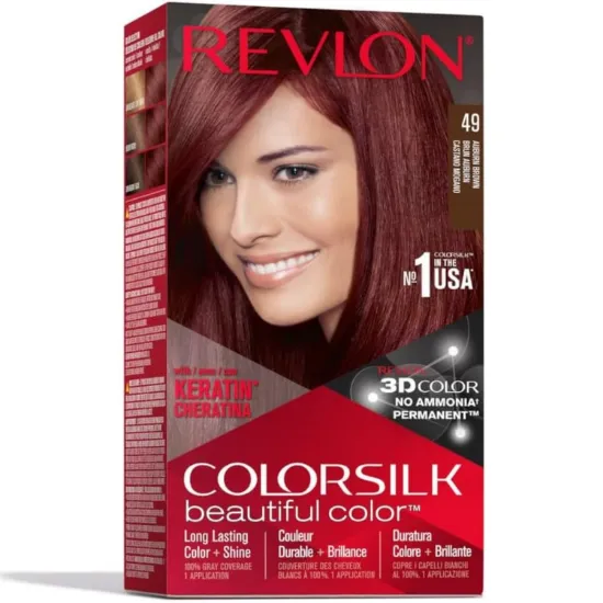 Picture of REVLON COLORSILK AUBURN BROWN 49