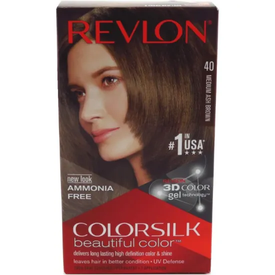 Picture of REVLON COLORSILK MEDIUM ASH BROWN 40