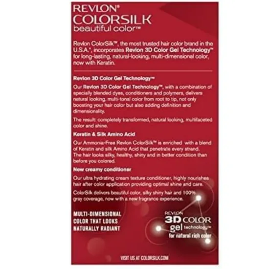 Picture of REVLON COLORSILK PERMANENT HAIR COLOUR DARK BLONDE 61