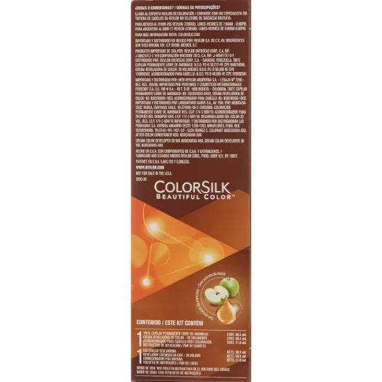 Picture of REVLON COLORSILK PERMANENT HAIR COLOUR DARK BROWN 30/3N