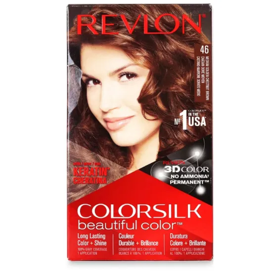 Picture of REVLON COLORSILK MED GOLDEN NUT BROWN 46