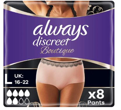 Picture of Always Discreet Boutique Pants Plus Large X 8