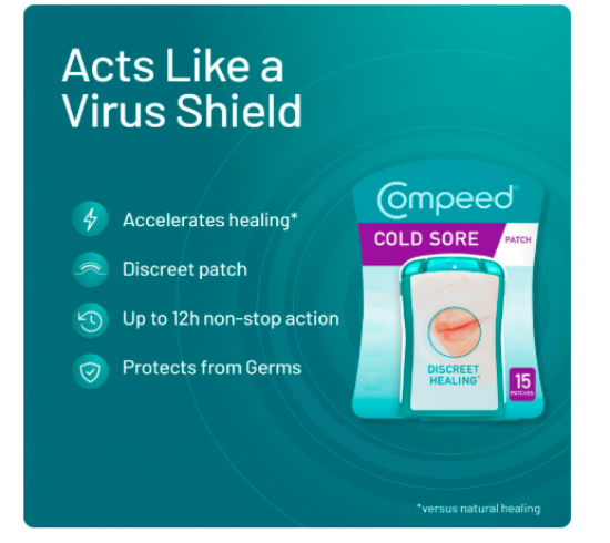 Picture of Compeed Cold Sore 15 Patches