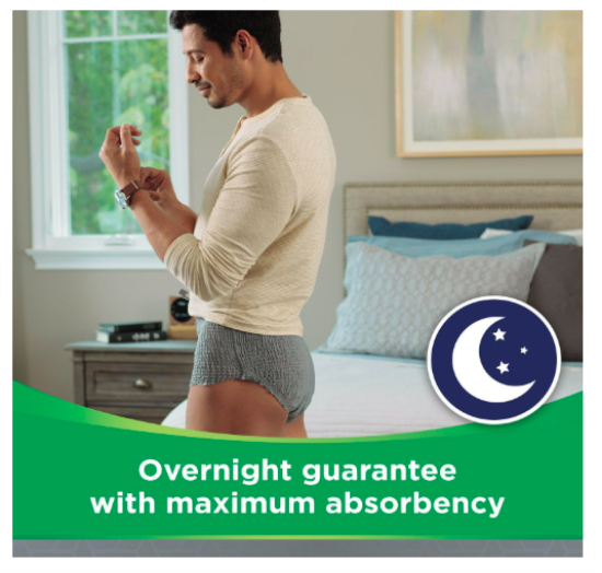 Picture of DEPEND PANTS LARGE EXTRA LARGE MALE 9s