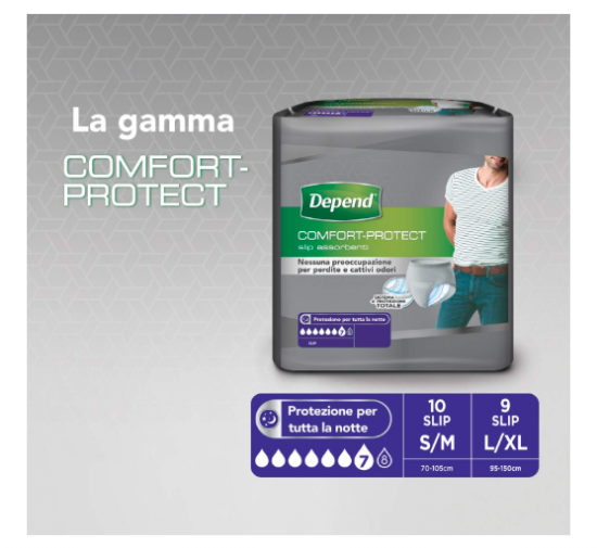 Picture of DEPEND PANTS SMALL MEDIUM MALE 10s