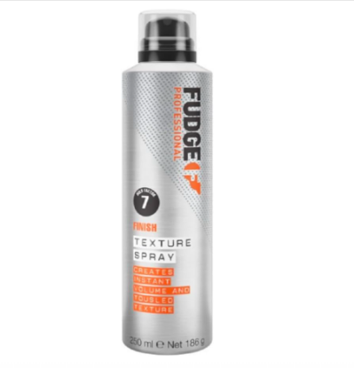 Picture of Fudge Professional Texture Spray, Volumizing, All-Day Hold, Natural Finish, 250 ml