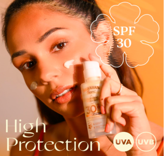 Picture of Hawaiian Tropic 50ml Face Lotion Hydrating Protection SPF 30