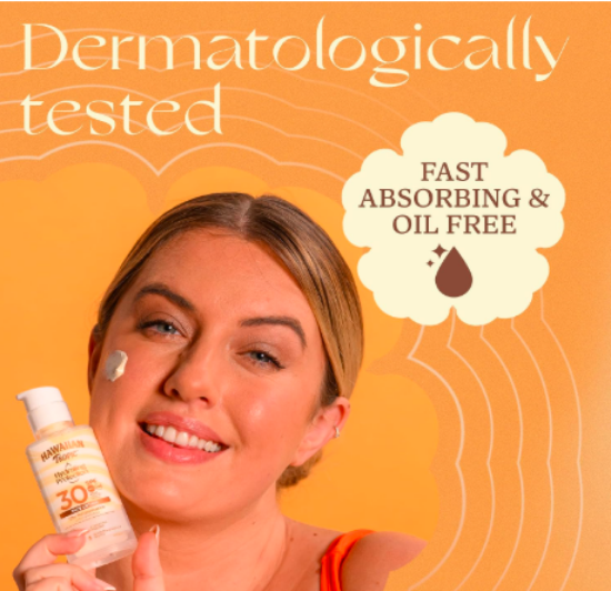 Picture of Hawaiian Tropic 50ml Face Lotion Hydrating Protection SPF 30