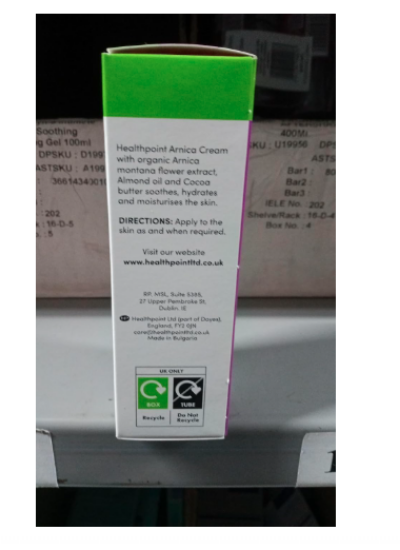 Picture of HEALTHPOINT ARNICA CREAM 50ML