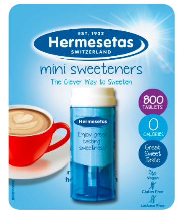 Picture of Hermesetas Mini Sweeteners 800 Tablets