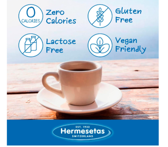 Picture of Hermesetas Mini Sweeteners 800 Tablets