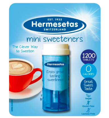 Picture of Hermesetas Mini Sweeteners Original 1200 Tablets